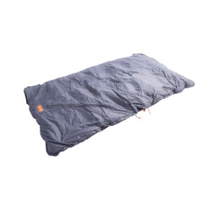 Kadi 4 Season Sleeping Bag Grey and Orange 1.5 x 2.2m Kadi 4 Season Sleeping Bag Grey and Orange 1.5 x 2.2m